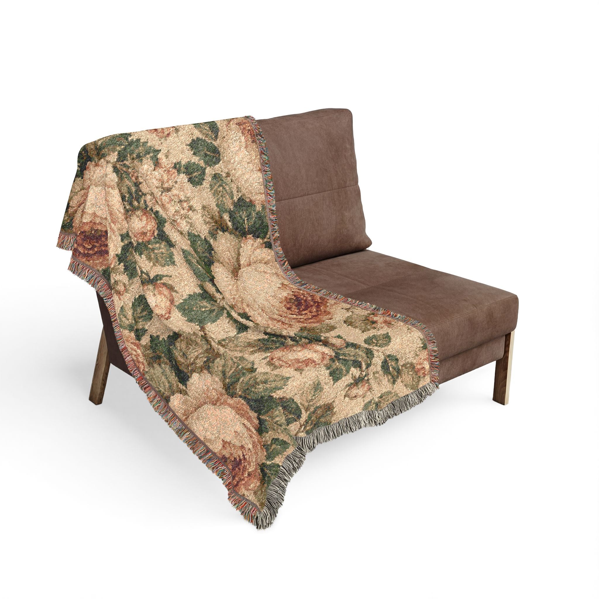 Floral Woven Blanket