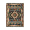 Southwestern Geometric Woven Blanket | Aztec Throw, Tribal Pattern