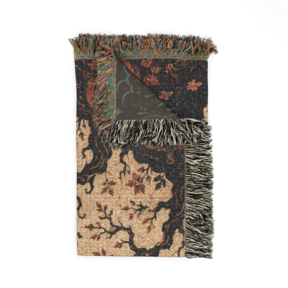 Halloween Bat Tapestry Woven Blanket | Halloween inspired Design